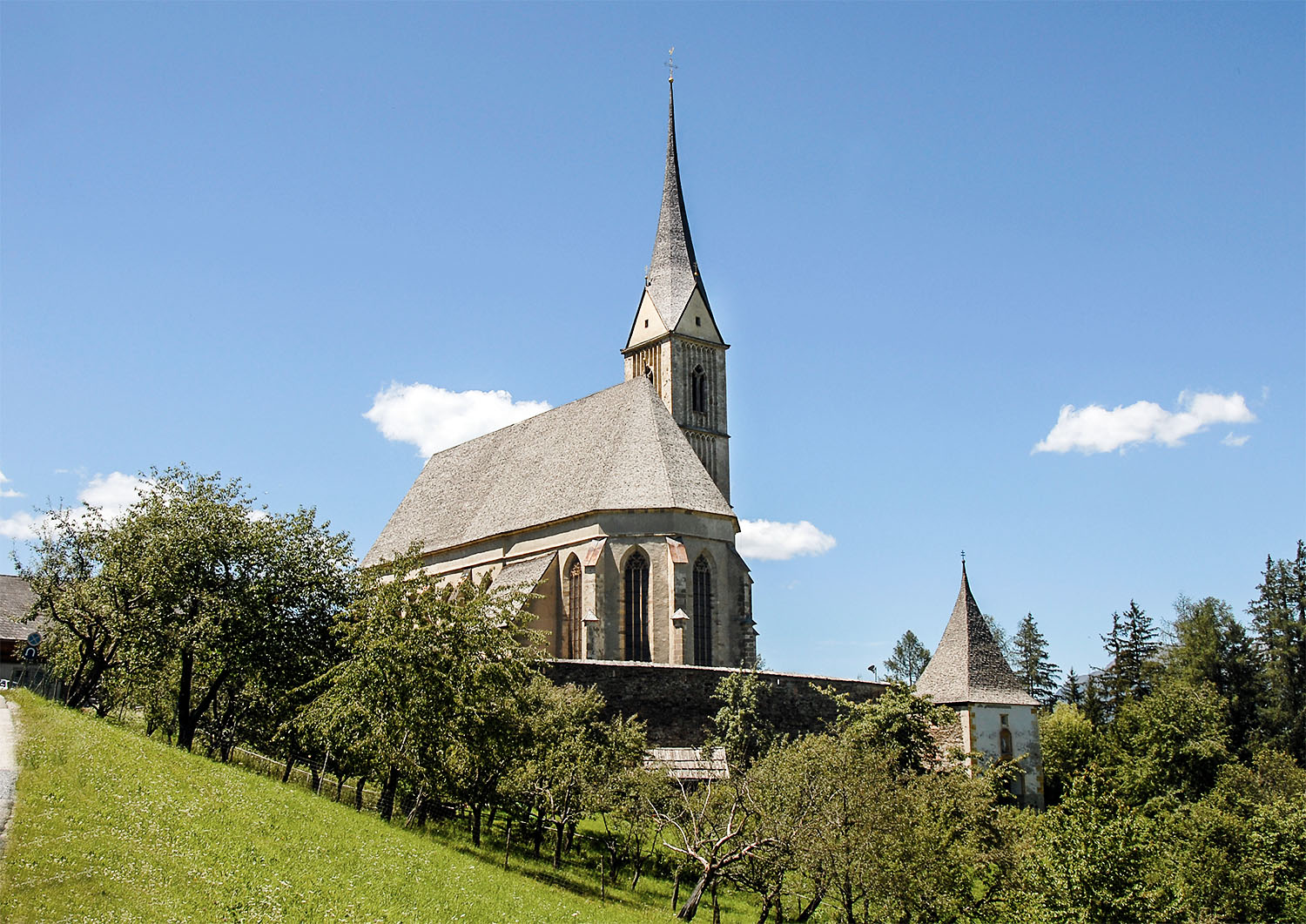 Endpunkt des Pilgerweges durch das Salzburgerland - Wallfahrtskirche St. Leonhard © Ferienregion Lungau